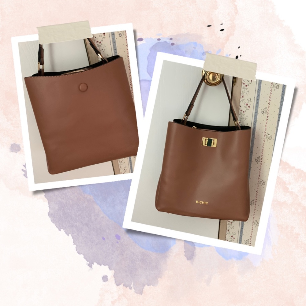 Tan Handbag Satchel